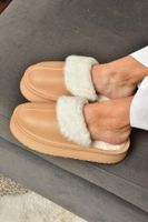 Fox Shoes T918264209 Mink Plush Women's Slipper