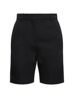 Wool Grisaille Bermuda Shorts