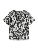 VERO MODA Bluza 'VMMYMILO'  bež siva / crna