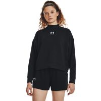 Bluza Under Armour Rival Terry Mock Crew Black M