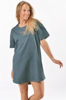 Maxitriko Gina 19166P - bavlna Tmavě šedá 3XL