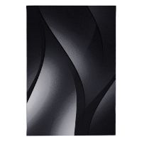 Kusový koberec Plus 8010 black 120x170 cm