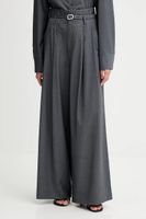 ISABELLE BLANCHE pantaloni din lână