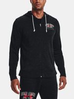 Under Armour UA Rival Try Athlc Dep FZ HD Sweatshirt Schwarz