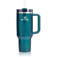 Stanley Quencher H2.O FlowState™ Fluted Tumbler lonček iz nerjavečega jekla s slamico velik Marina Shine 1180 ml