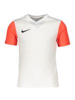 NIKE Tehnička sportska majica  koraljna / crna / bijela