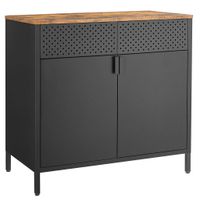 Boxxx KOMODA, čierna, 80/76/40 cm