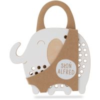 Milin Big Wooden Lacing Toy Elephant Oliver розвивальна іграшка 19,5 cm x 16 cm x 0,7 cm 1 кс