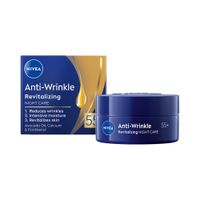 Nivea Obnovující noční krém proti vráskám 55+ (Anti-Wrinkle + Revitalizing) 50 ml