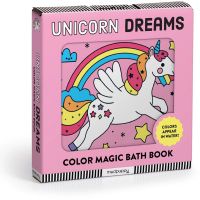 Mudpuppy Color Magic Bath Book Unicorn Dreams книга у воду 0+ y 1 кс