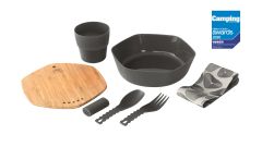 Robens Leaf Meal Kit Anthracite Tableware