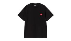 Carhartt WIP S/S Heart II Hartt T-Shirt Black Pánske - Tričká Carhartt WIP - Čierna - I035203_89_XX-L - Size: L
