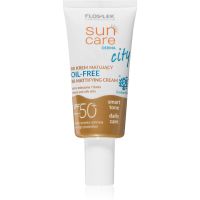 FlosLek Laboratorium Sun Care Derma City BB mattierende BB Creme ohne Ölgehalt SPF 50+ 30 ml