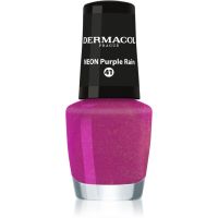 Dermacol Neon neonski lak za nohte odtenek 41 Purple Rain 5 ml