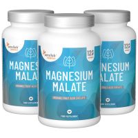 Essentials Magnesiummalat 500 hochdosiert – vegan, 360 Kapseln