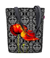 Bertoni Unisex's Canvas Bag Sunny Poppies