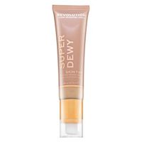 Makeup Revolution Super Dewy Skin Tint Moisturizer koloryzująca emulsja nawilżająca Fair 55 ml
