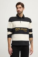 Pepe Jeans Bavlnené tričko s dlhým rukávom Pepe Jeans BRANDON