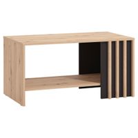 Hom`in KONFERENČNÝ STOLÍK, čierna, dub artisan, kompozitné drevo, 90/49,5/45 cm