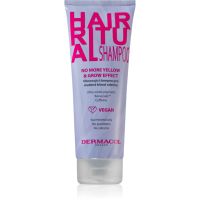 Dermacol Hair Boost Purple erneuerndes Shampoo für kalte Blondtöne 250 ml