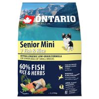 Ontario Senior Mini Fish & Rice 2,25kg