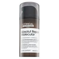 L´Oréal Professionnel Série Expert Absolut Repair Molecular Professional Leave-in Mask maseczka bez spłukiwania do włosów zniszczonych 100 ml