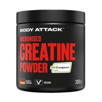 BODY ATTACK Creatine Powder Creapure - 300g - Natural