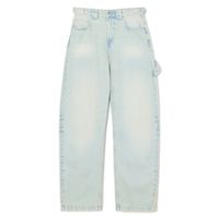 Cropp - High waist traperice - bljedoplavo