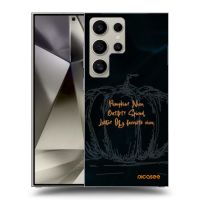 Silikónový čierny obal pre Samsung Galaxy S25 Ultra 5G - Pumpkin