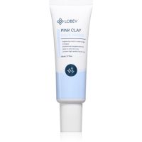 Lobey Pink Clay rozjasňujúca maska pre zjednotenie farebného tónu pleti 50 ml
