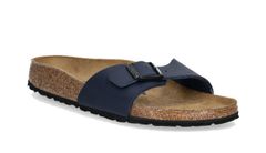 Birkenstock Madrid BS Birko-Flor Narrow Fit Ženy - Sandály Birkenstock - Modrá - 1029797-9 - Size: 9