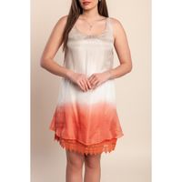 Sommerliches Minikleid Mit Spitze, Weiß