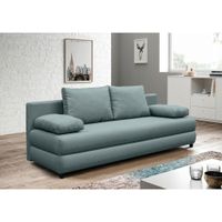P & B ROZKLADACIA POHOVKA, textil, mätovozelená