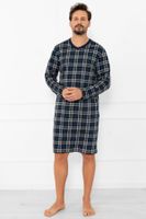 Noční košile Italian Fashion Andreas - bavlna Tmavě modrá L