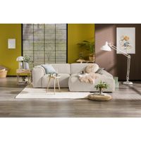 MID.YOU ROHOVÁ SEDAČKA, textil, béžová