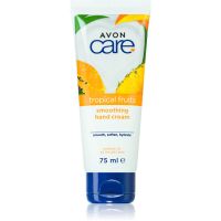 Avon Care Tropical Fruits verfeinernde Crem für die Hände 75 ml