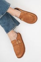 Soho Tan Suede Women's Slippers 19847