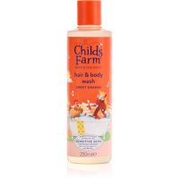 Childs Farm Hair & Body Wash umývateľná emulzia na telo a vlasy Sweet Orange 250 ml