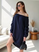 Resti Smooth women's dress a'la Spanish with ruffles