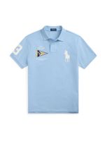 Polo Ralph Lauren Majica  bež / mornarsko plava / svijetloplava / bijela