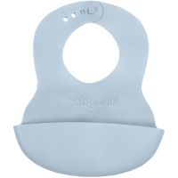 BabyOno Be Active Soft Bib σαλιάρα Blue 6 m+ 1 τμχ