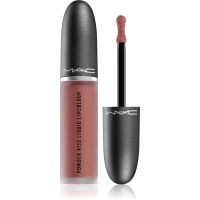 MAC Cosmetics Powder Kiss Liquid Lipcolour mat tekući ruž za usne nijansa Over the Taupe 5 ml