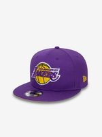 New Era LA Lakers NBA Rear Logo 9Fifty Czapka z daszkiem Fioletowy