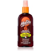 Malibu Bronzing Tanning Oil слънцезащитен спрей с бронзър 200 мл.