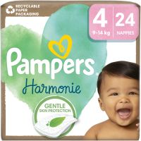 Pampers Harmonie Size 4 plenice za enkratno uporabo 9-14 kg 24 kos