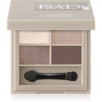 IsaDora The Eyeshadow Quartet палетка тіней для очей відтінок 04 Cappuccino 3.5 гр