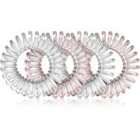 Notino Hair Collection Hair rings гумки для волосся clear and nude 4 кс