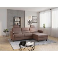 Sit & More ROHOVÁ SEDAČKA, textil, farba lieskového orecha