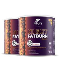 Nature's Finest Night FatBurn Extreme | Morosil (sarkanais apelsīns) + L‑karnitīns + baldriāna sakne | vakara rutīnas dzēriens ķermeņa definīcijai un 
