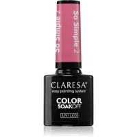 Claresa SoakOff UV/LED Color So Simple géles körömlakk árnyalat 2 5 g